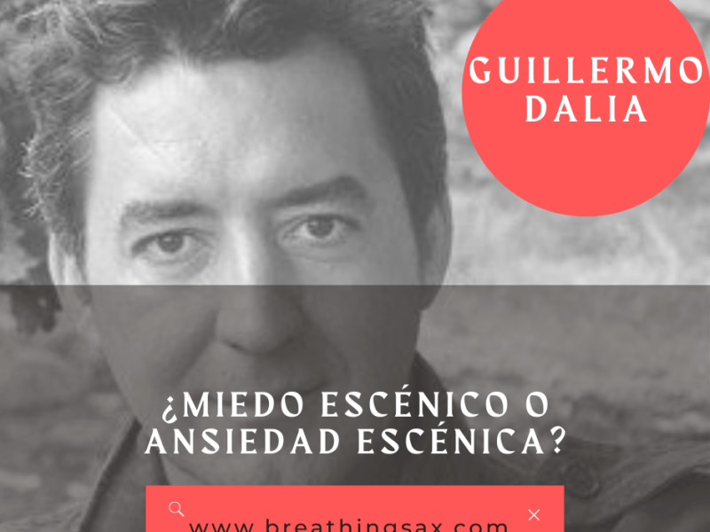 ¿Miedo escénico o ansiedad escénica?